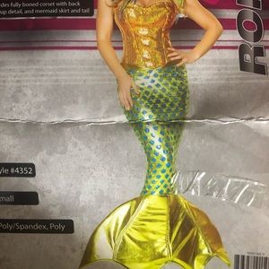 Halloween Mermaid custom dress.